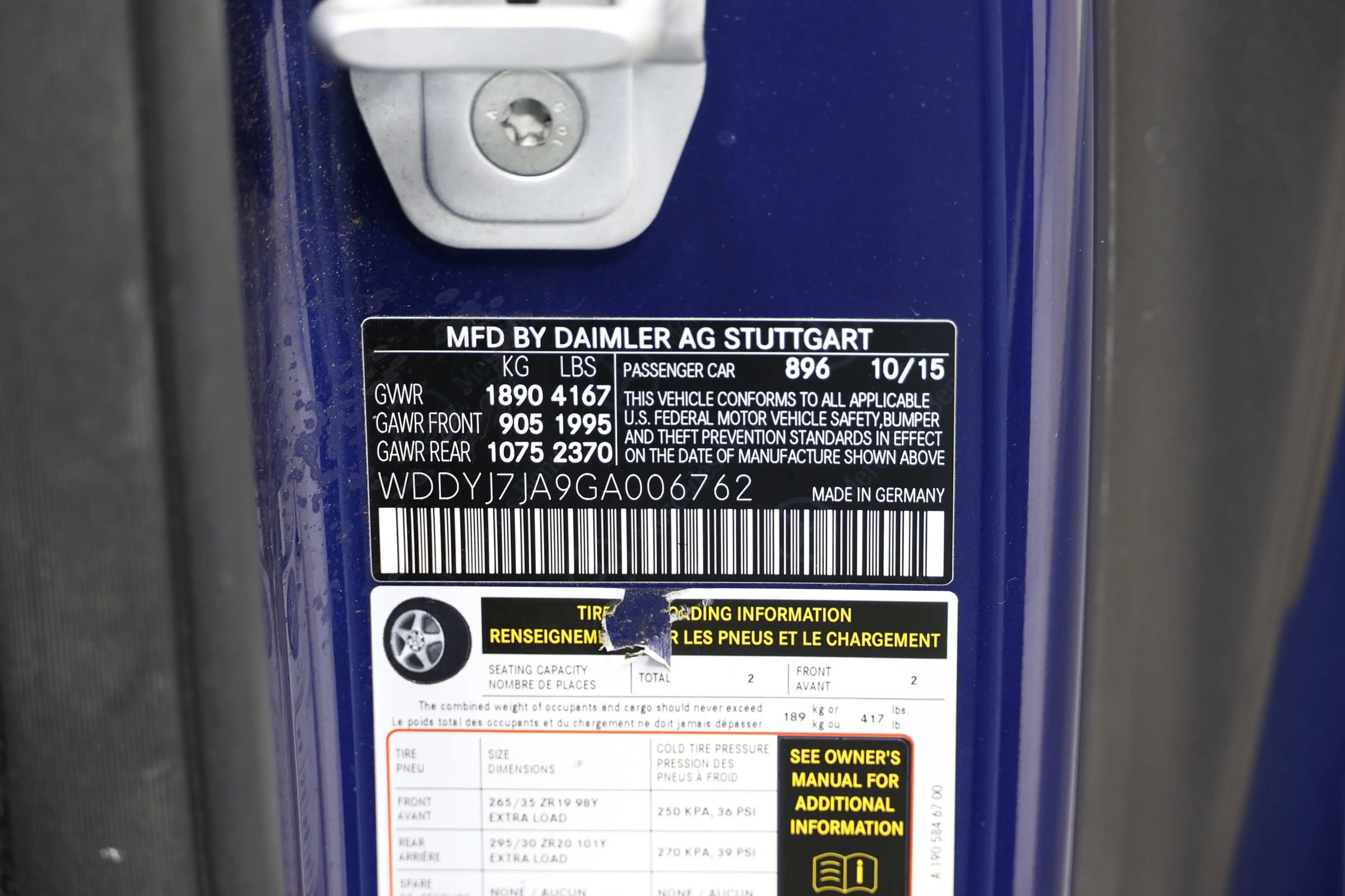 Used 2016 Mercedes-Benz AMG GT S image 89