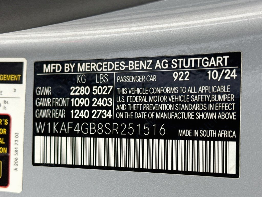 Certified 2025 Mercedes-Benz C 300 Sedan image 34