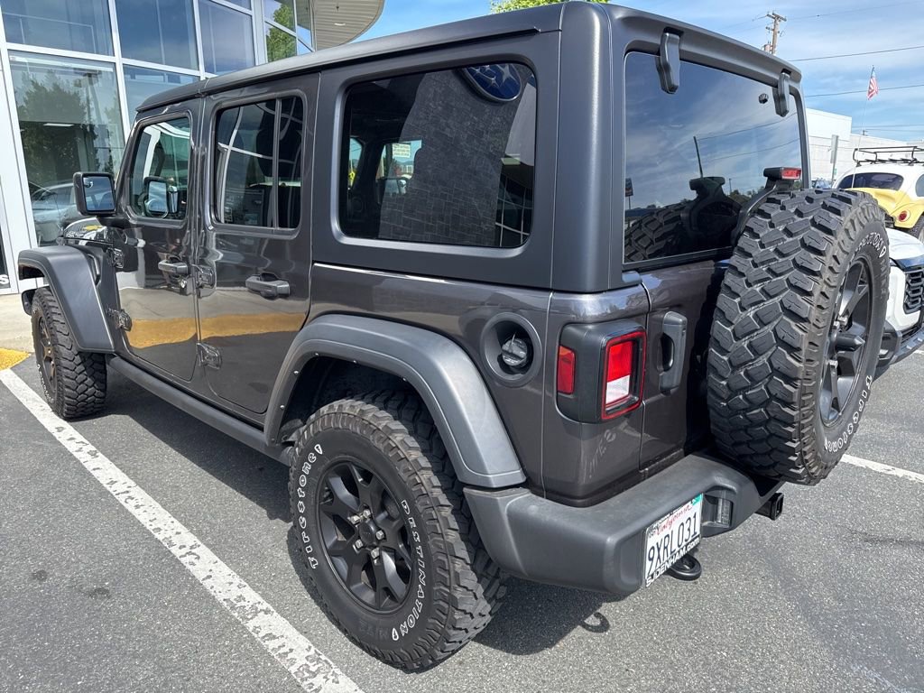 Used 2022 Jeep Wrangler Unlimited Sport AWD/4WD image 3