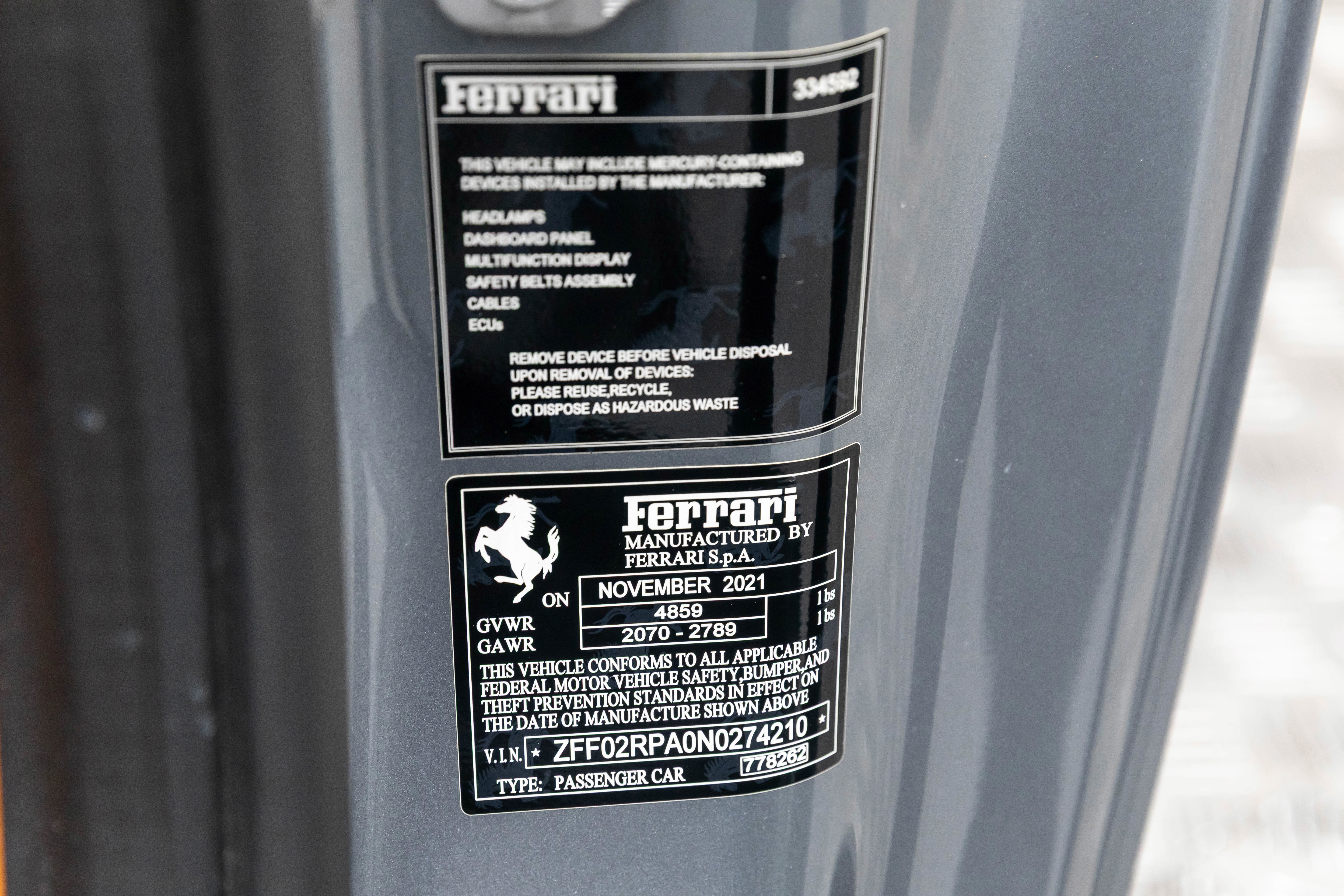 Certified 2022 Ferrari Portofino M image 20