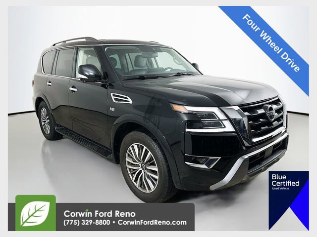 Used 2022 Nissan Armada SL w/ Captain's Chairs Package AWD/4WD image 1