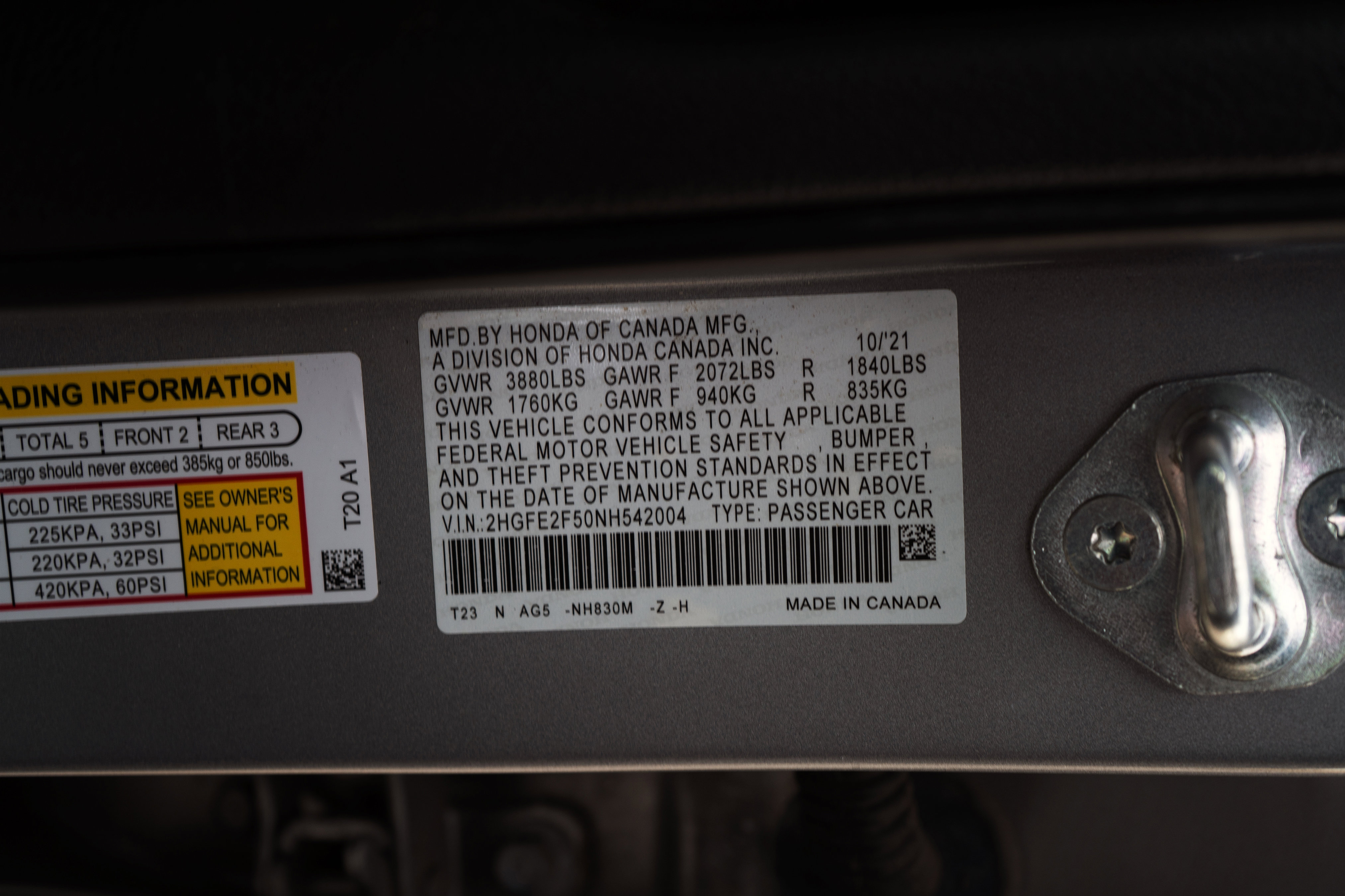 Used 2022 Honda Civic Sport image 45