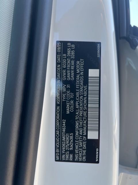New 2026 Volvo XC90 B6 Ultra w/ Protection Package image 9
