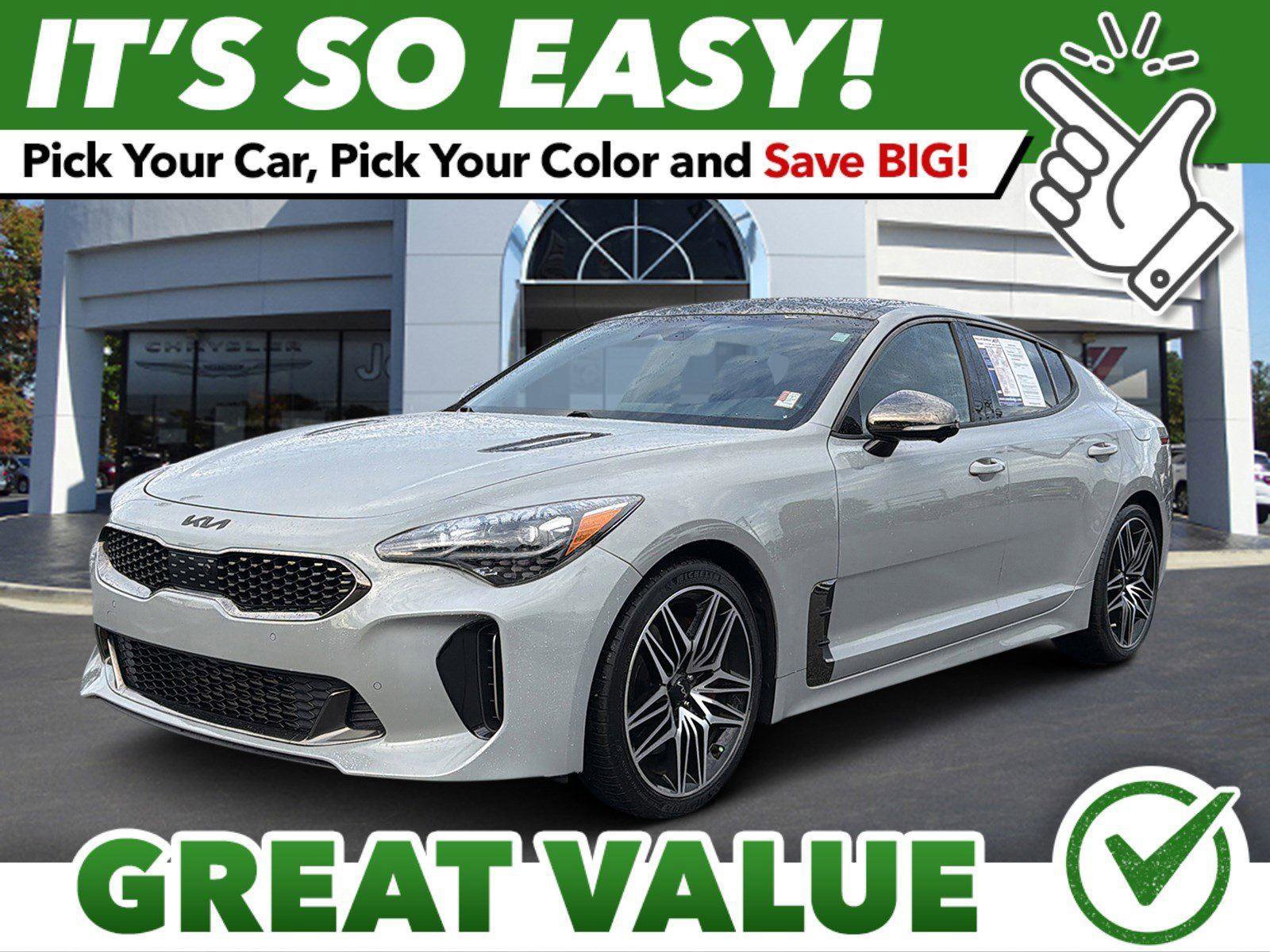 Used 2023 Kia Stinger GT2 w/ Red Interior Color Package AWD/4WD image 1
