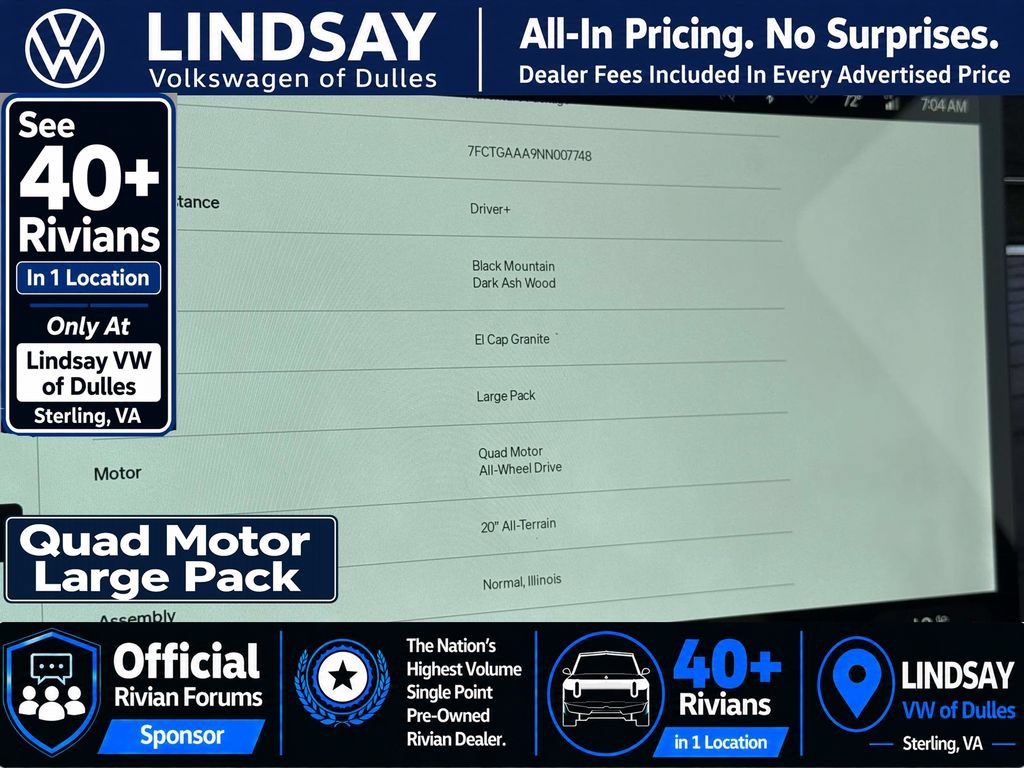 Used 2022 Rivian R1T Adventure AWD/4WD image 22