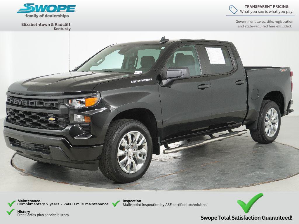 Used 2024 Chevrolet Silverado 1500 Custom AWD/4WD image 8