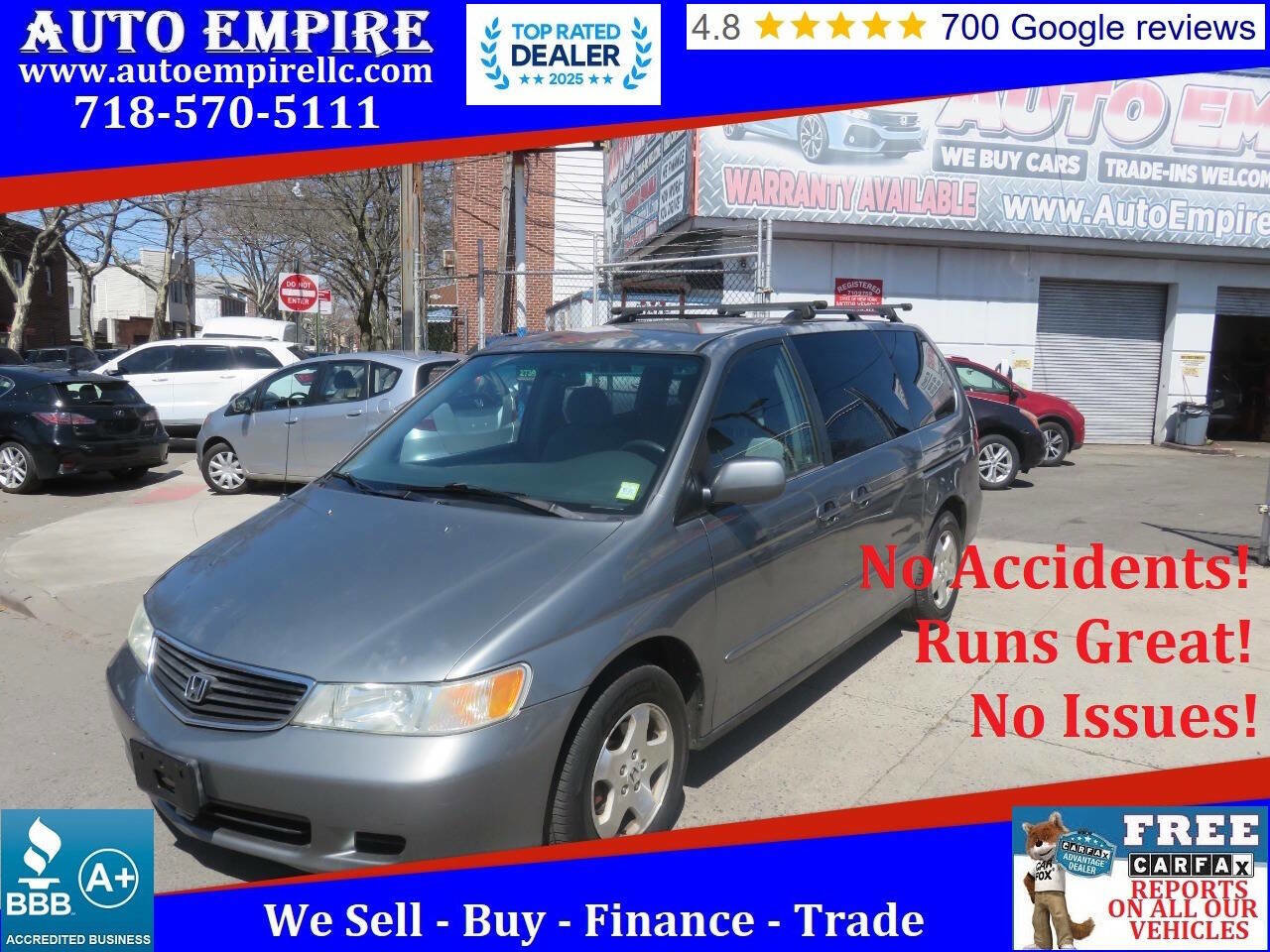 Used 2001 Honda Odyssey EX image 1
