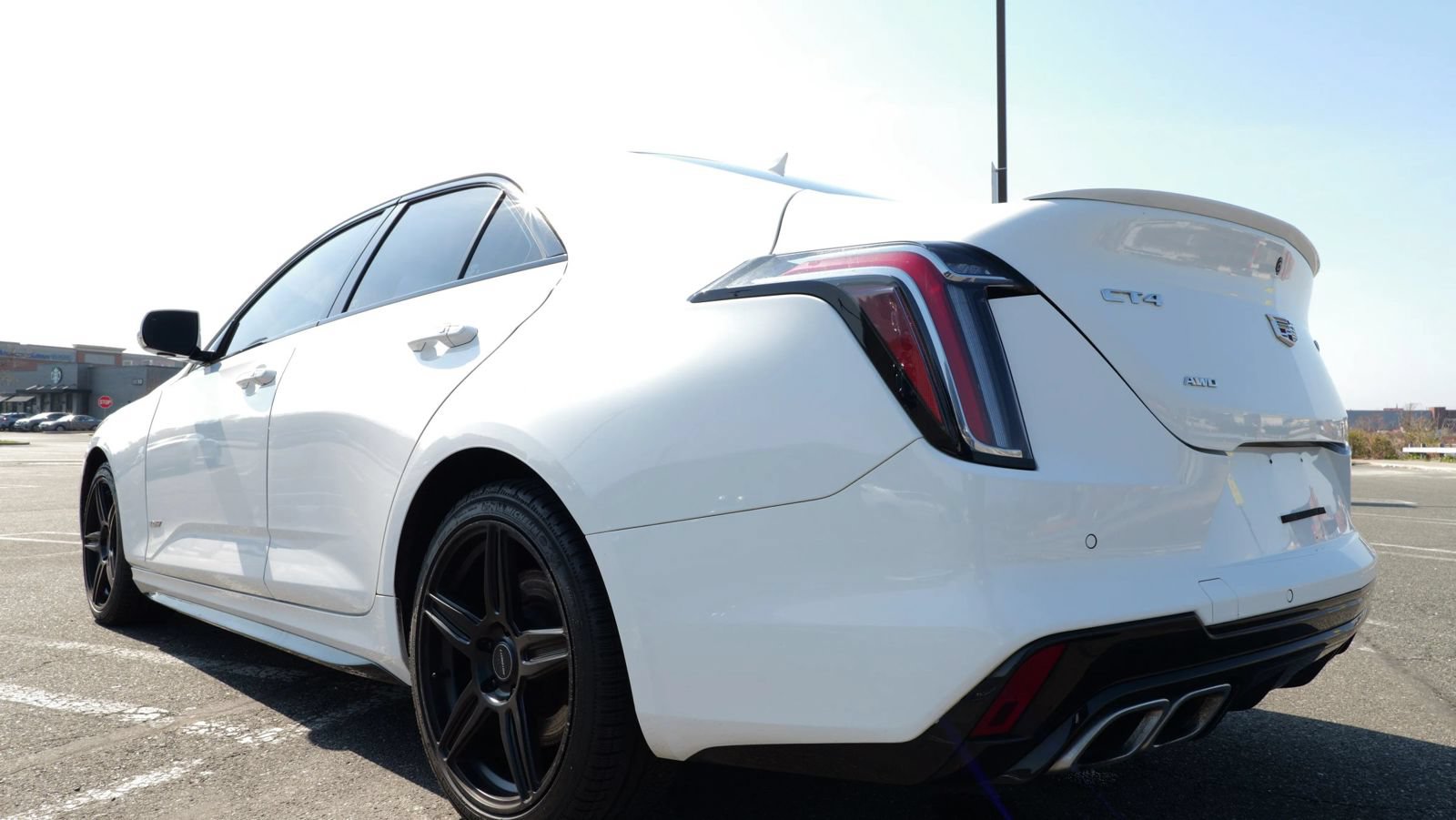 Used 2021 Cadillac CT4 V w/ Technology Package AWD/4WD image 7