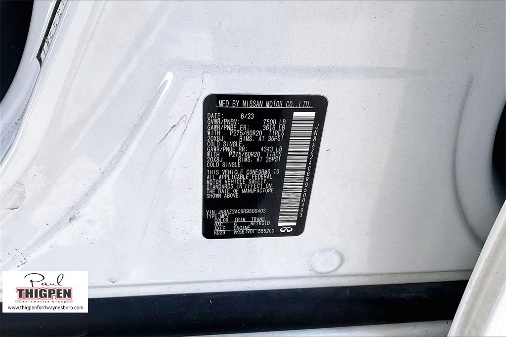 Used 2024 INFINITI QX80 Luxe image 35