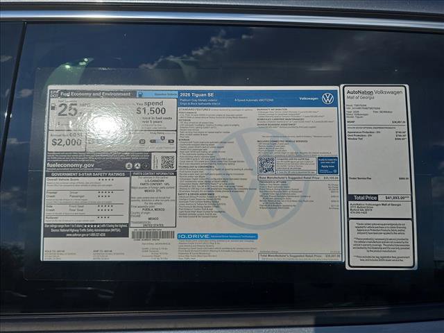 New 2026 Volkswagen Tiguan SE AWD/4WD image 23