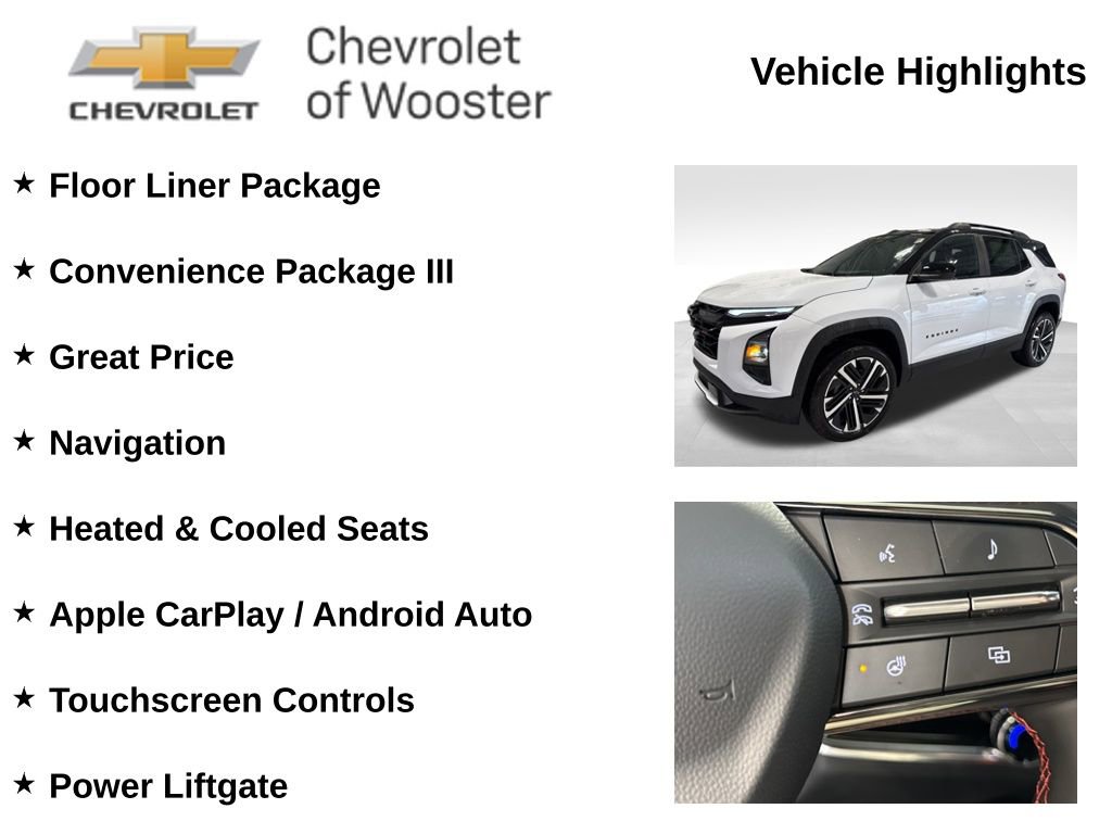 New 2026 Chevrolet Equinox RS w/ Convenience Package III image 2
