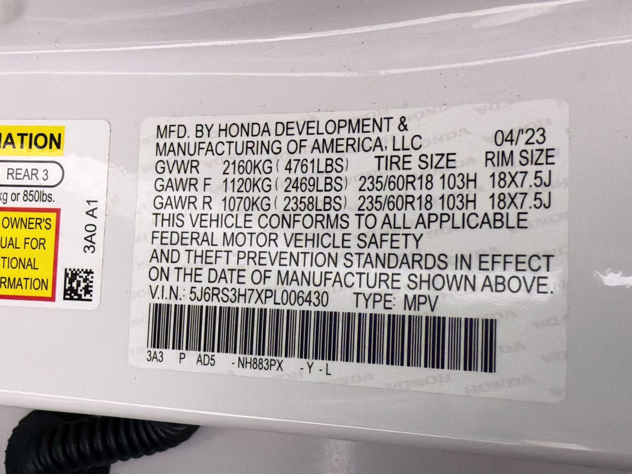 Used 2023 Honda CR-V EX-L image 18