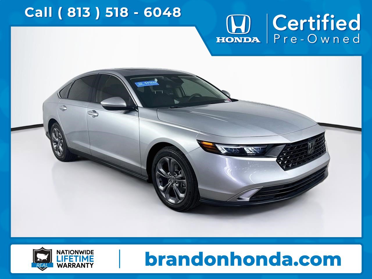 Certified 2024 Honda Accord EX