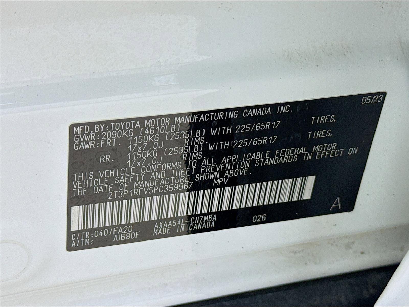 Used 2023 Toyota RAV4 XLE w/ Convenience Package image 32