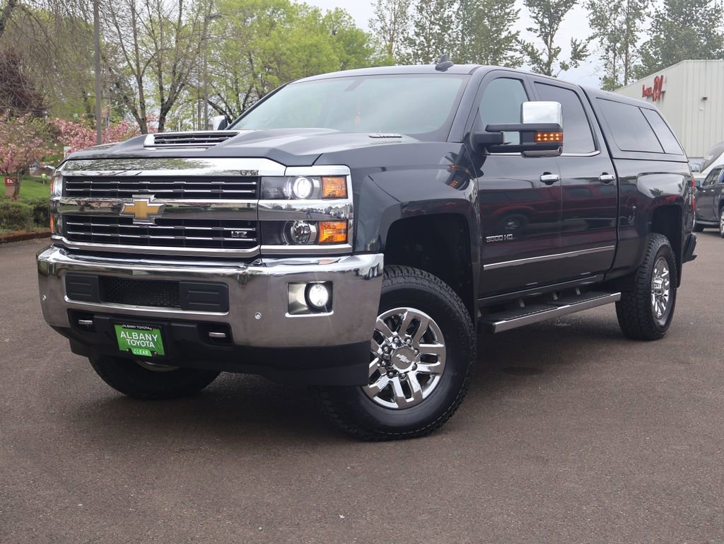 Used 2019 Chevrolet Silverado 3500 LTZ w/ Duramax Plus Package AWD/4WD image 1