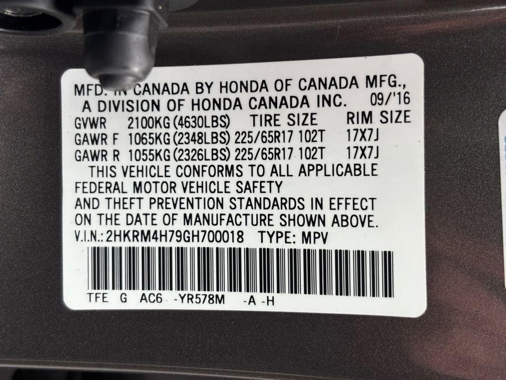 Used 2016 Honda CR-V EX-L image 37