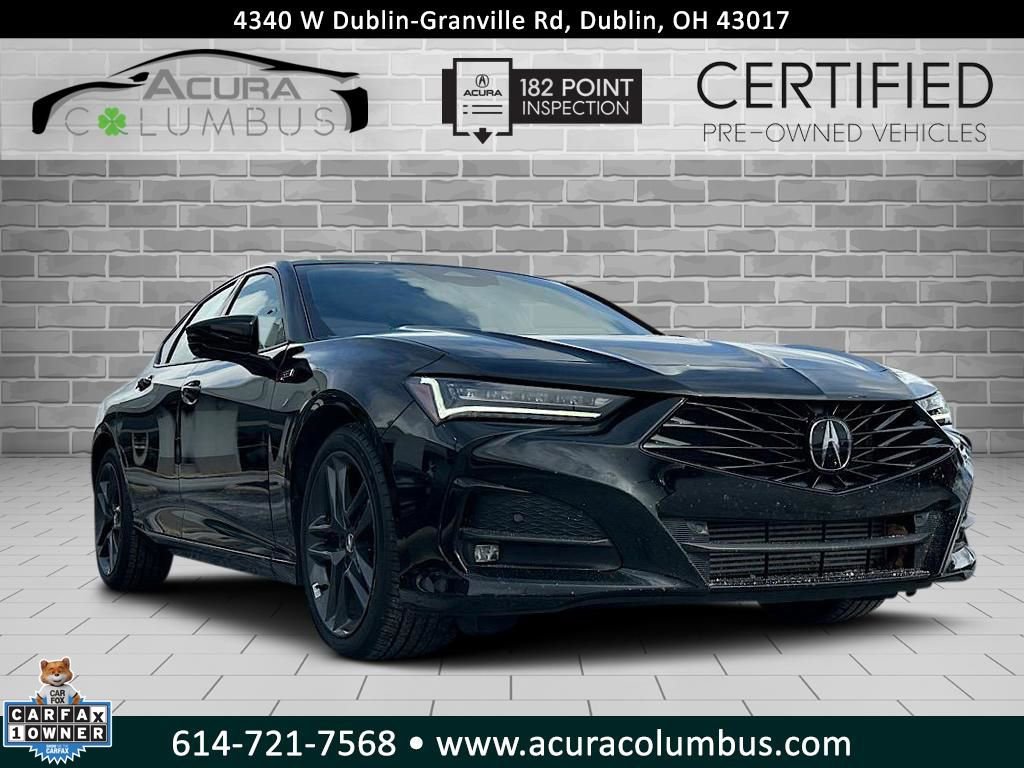Certified 2024 Acura TLX A-Spec Package