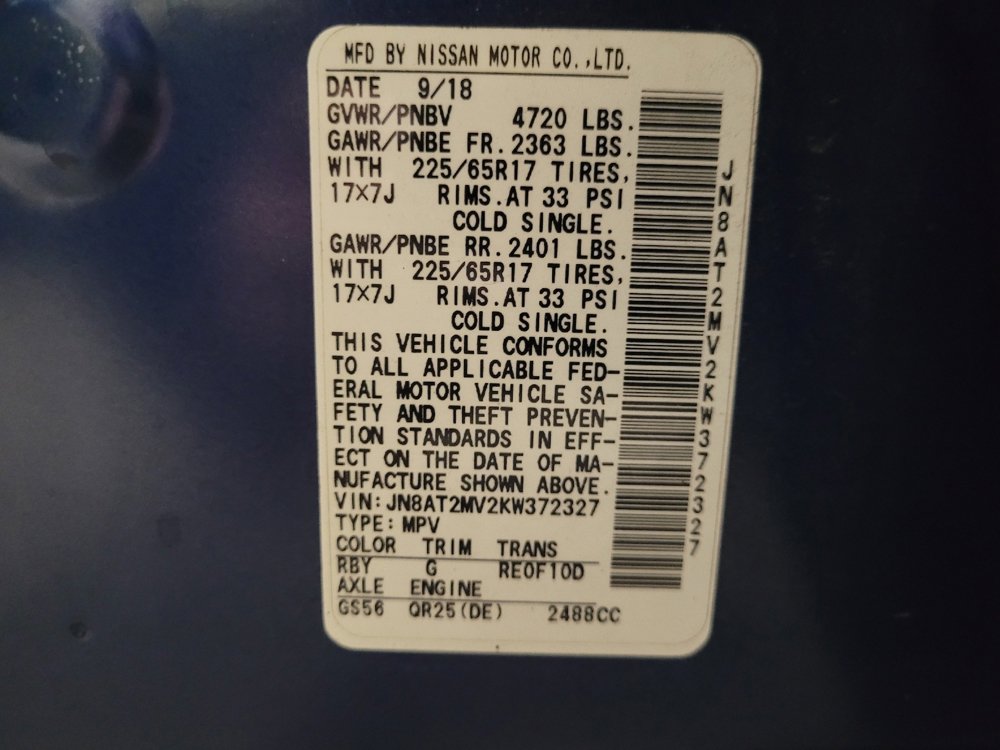 Used 2019 Nissan Rogue S image 33