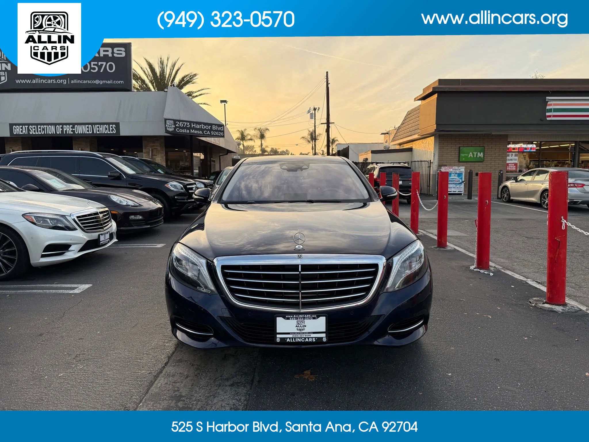 Used 2014 Mercedes-Benz S 550 Sedan w/ Premium 1 Package image 2