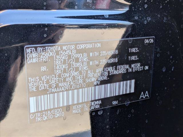 New 2026 Toyota C-HR AWD/4WD image 17