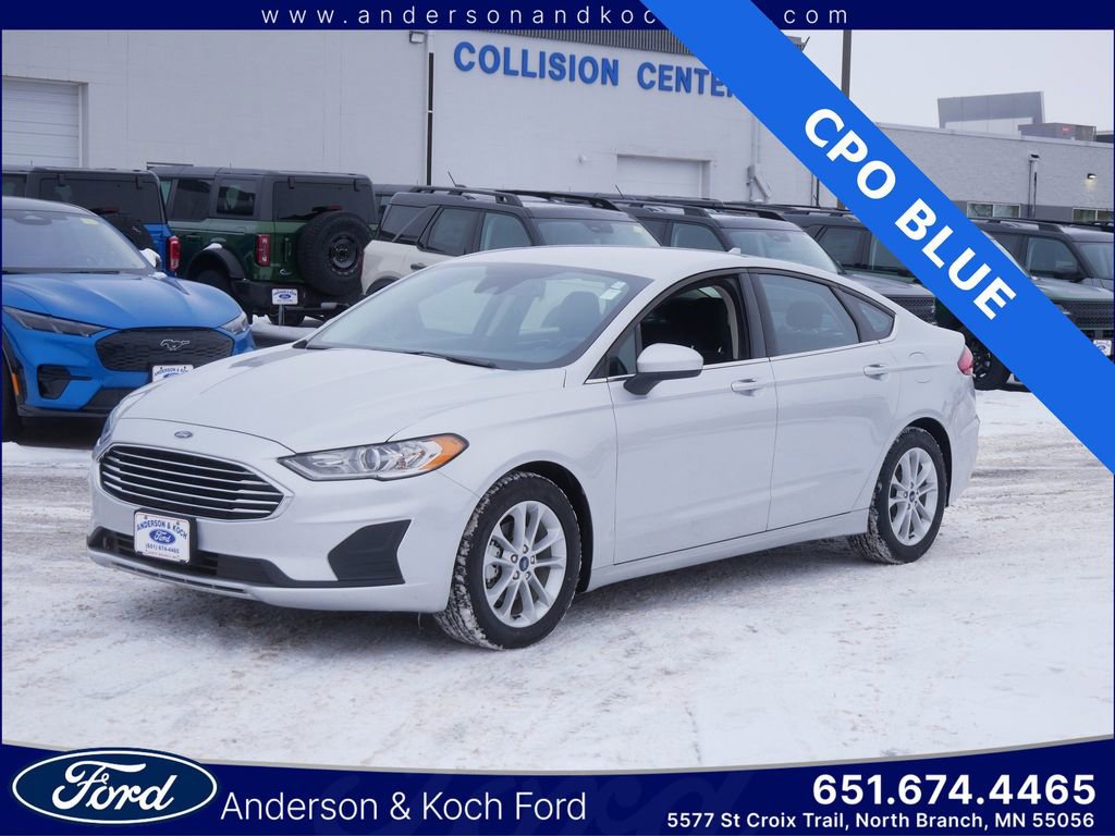Certified 2019 Ford Fusion SE