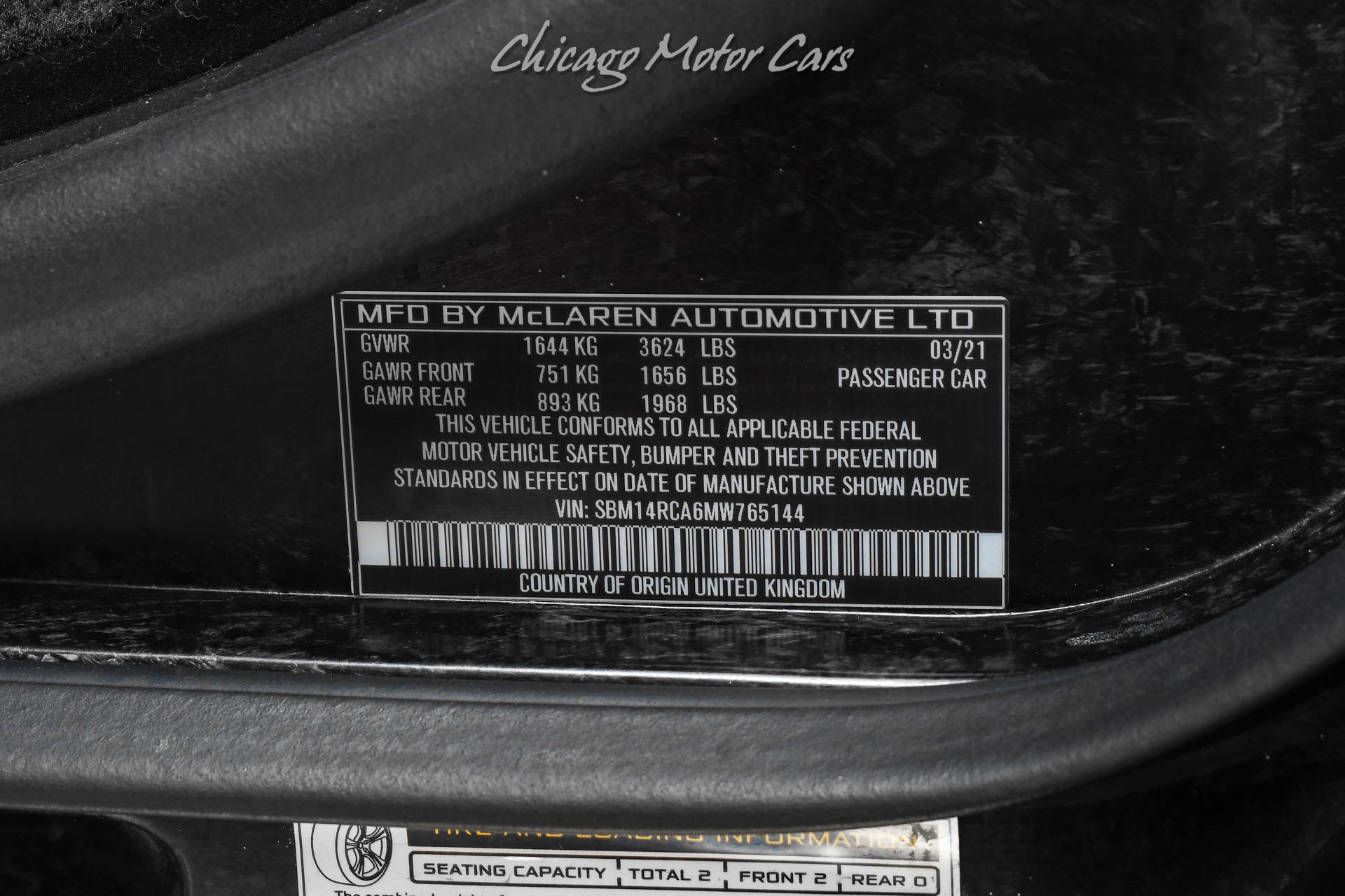 Used 2021 McLaren 765LT RWD image 60