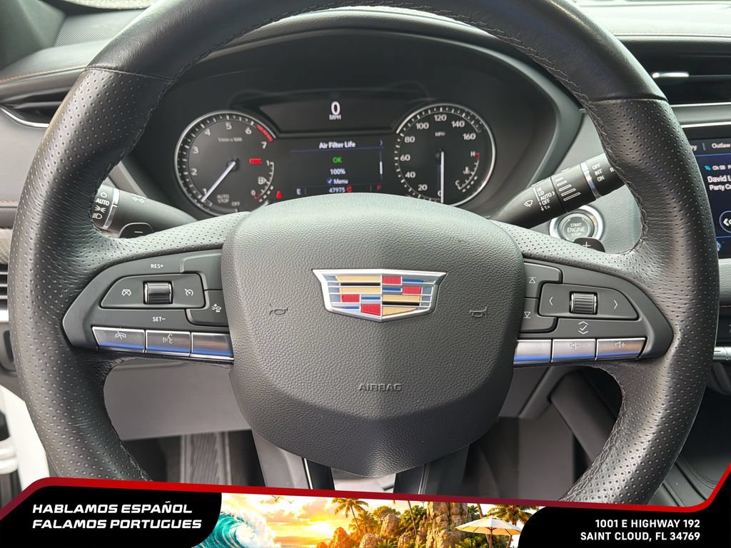 Certified 2022 Cadillac XT4 Sport w/ LPO, ONYX Package FWD image 18