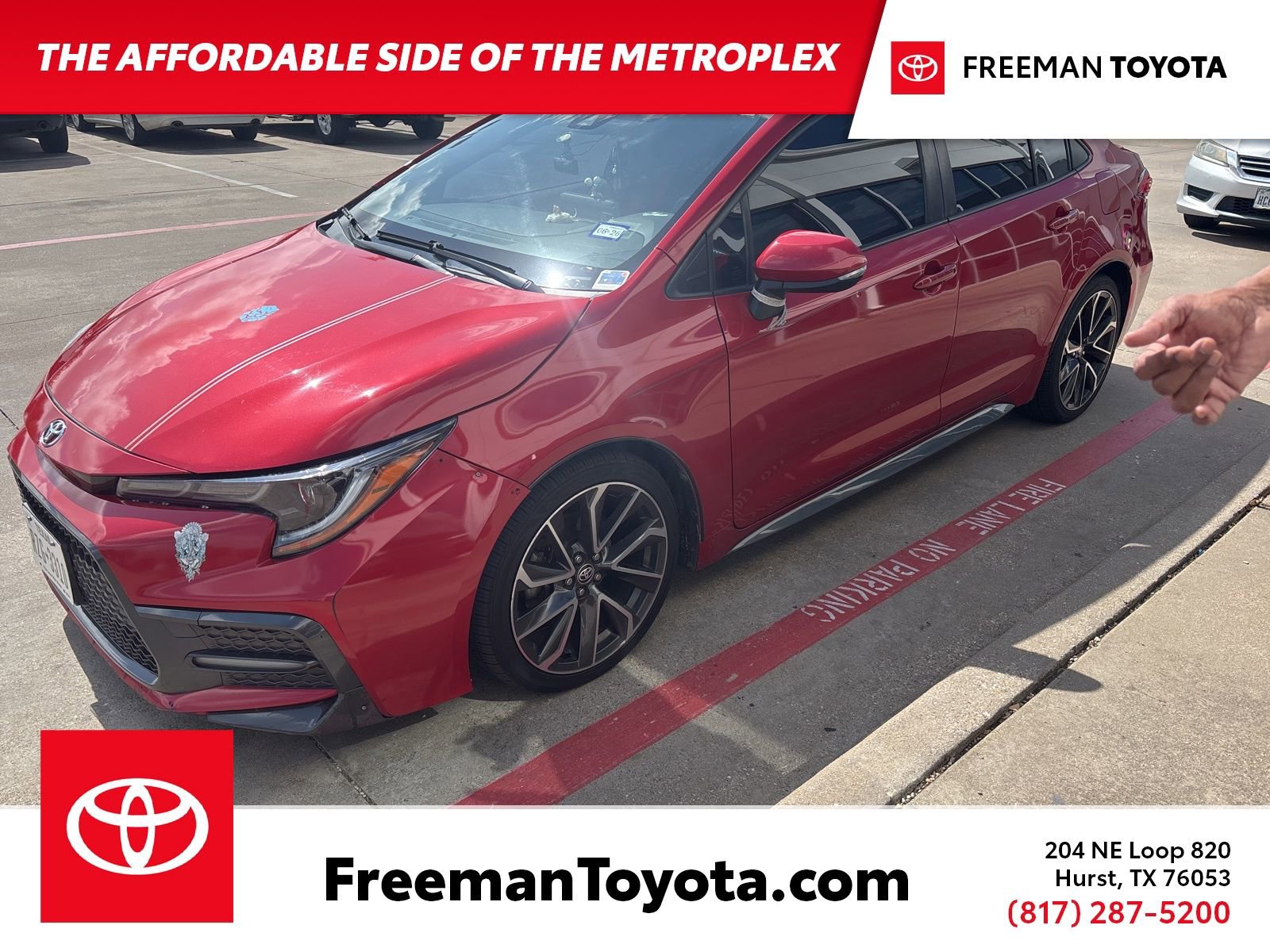 Used 2021 Toyota Corolla SE FWD image 1
