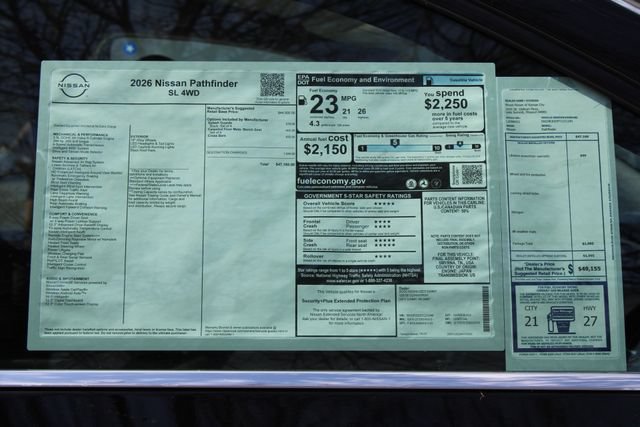 New 2026 Nissan Pathfinder SL AWD/4WD image 9