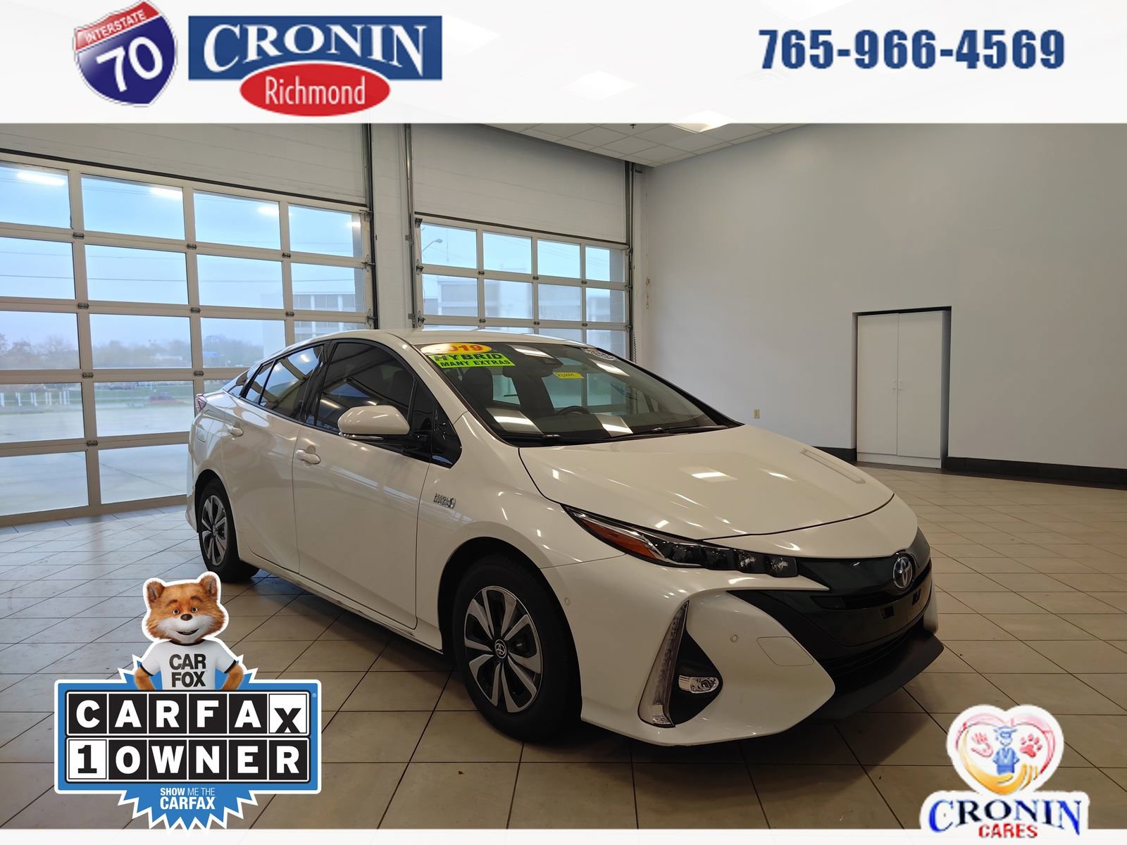 Used 2019 Toyota Prius Prime Advanced image 1
