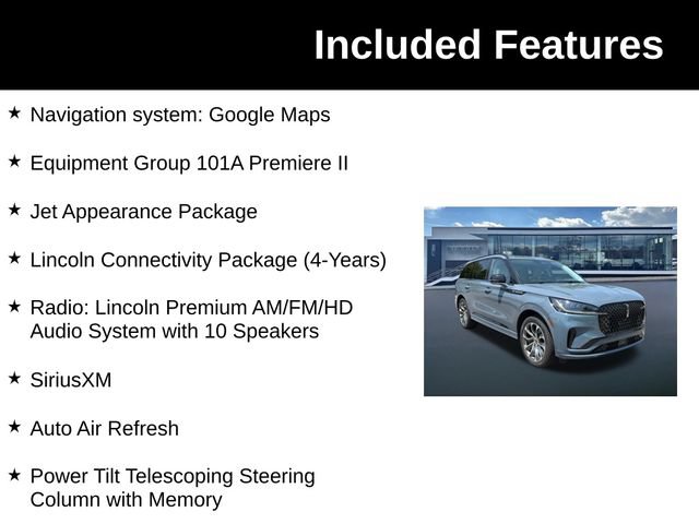 New 2026 Lincoln Aviator AWD w/ Jet Appearance Package image 6