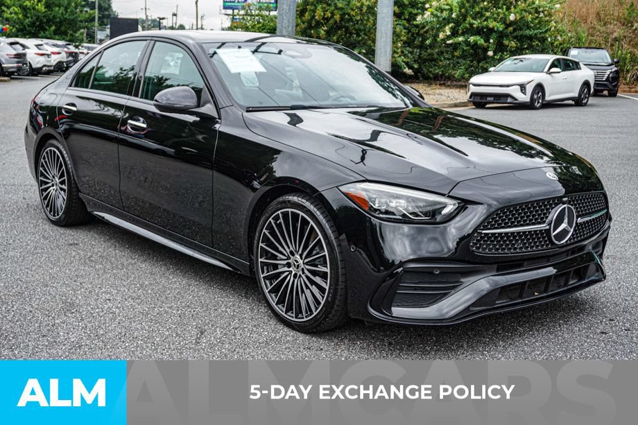 Used 2024 Mercedes-Benz C 300 Sedan w/ AMG Line w/ Night Package image 3