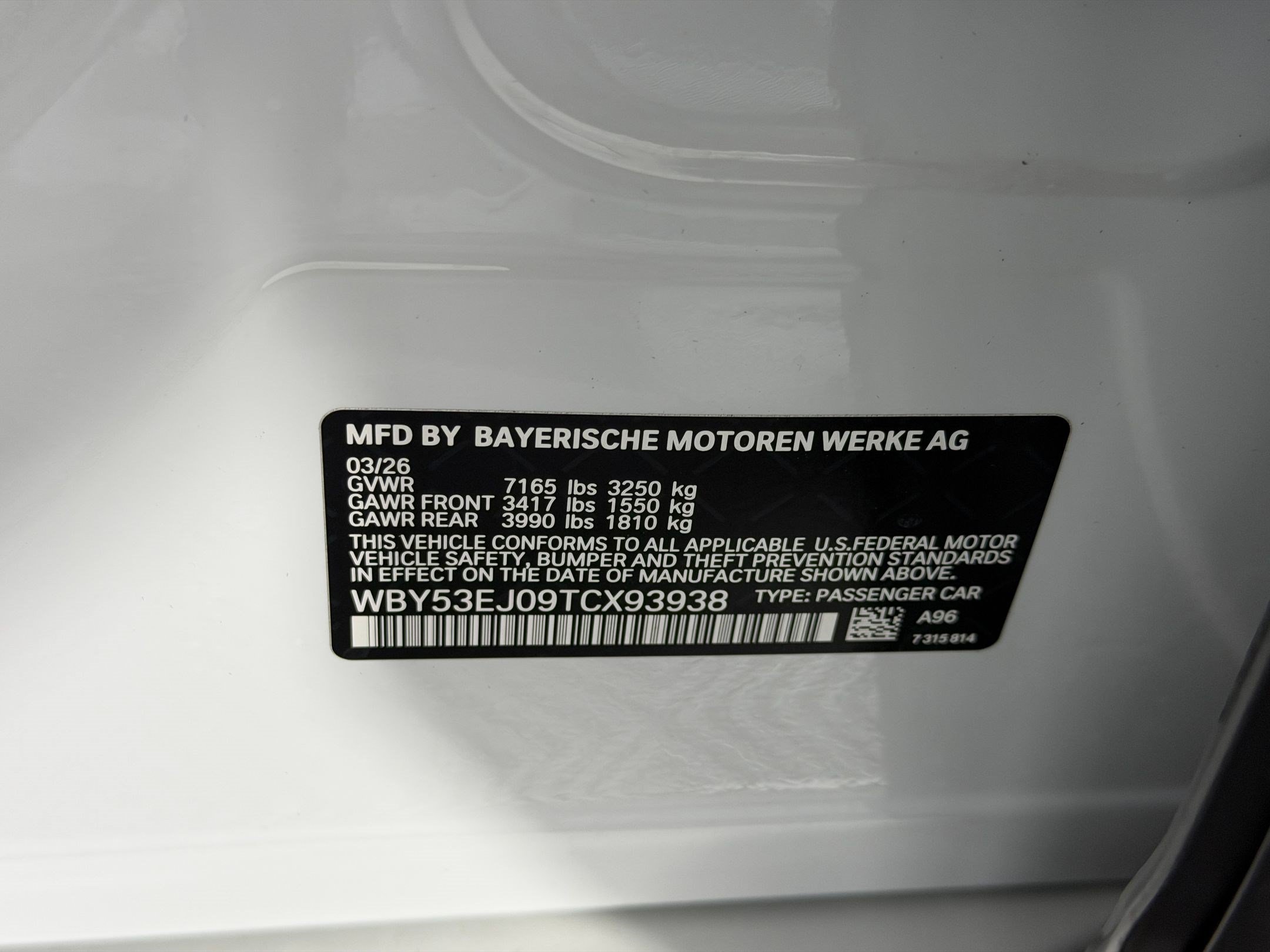Used 2026 BMW i7 xDrive60 AWD/4WD image 21