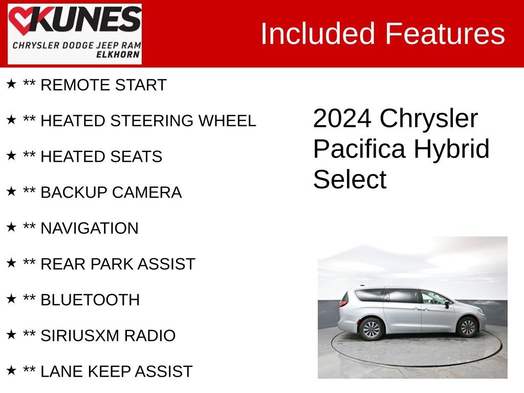 Used 2024 Chrysler Pacifica Select image 3