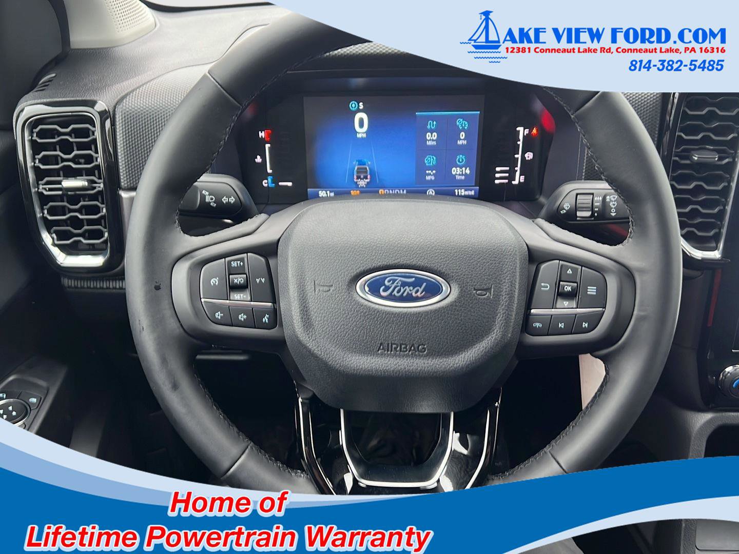 New 2025 Ford Ranger XLT w/ Black Appearance Package image 22