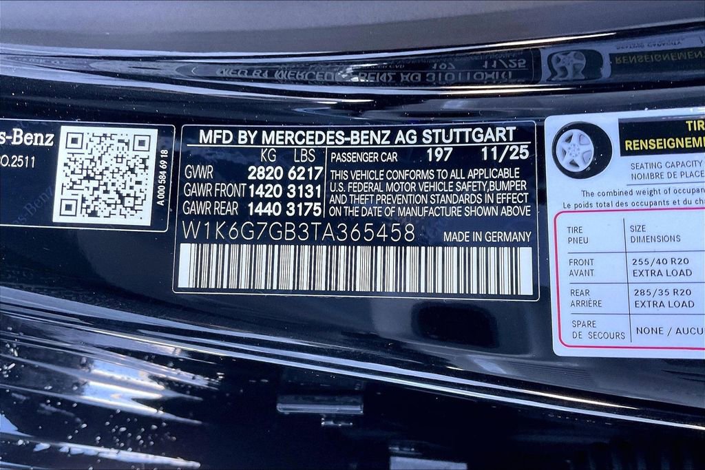 New 2026 Mercedes-Benz S 580 4MATIC Sedan image 12