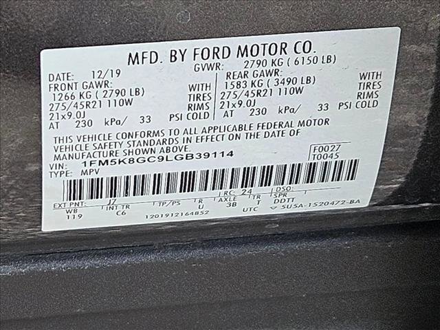 Used 2020 Ford Explorer ST w/ ST Street Pack AWD/4WD image 21