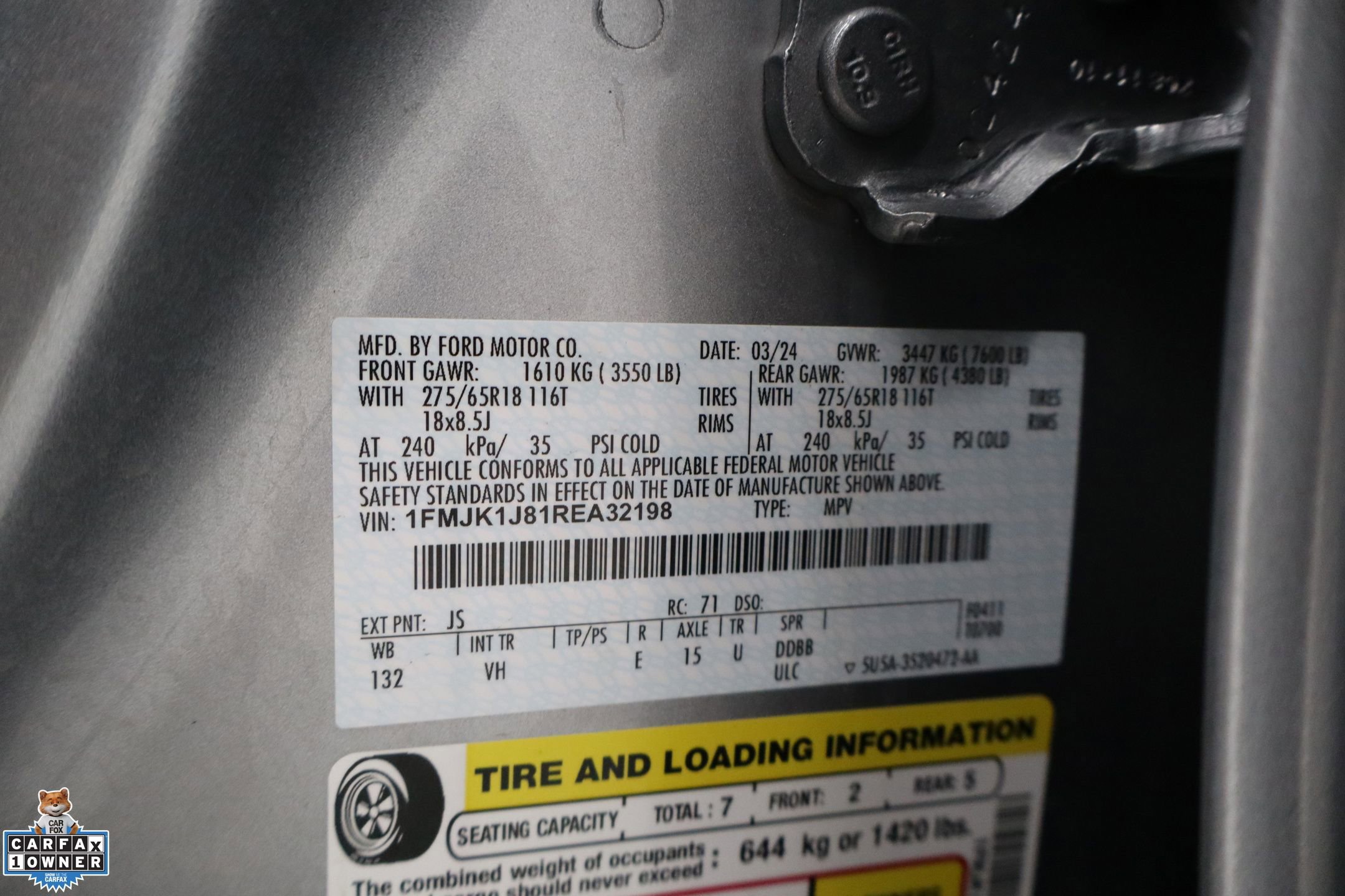 Certified 2024 Ford Expedition Max XLT image 33