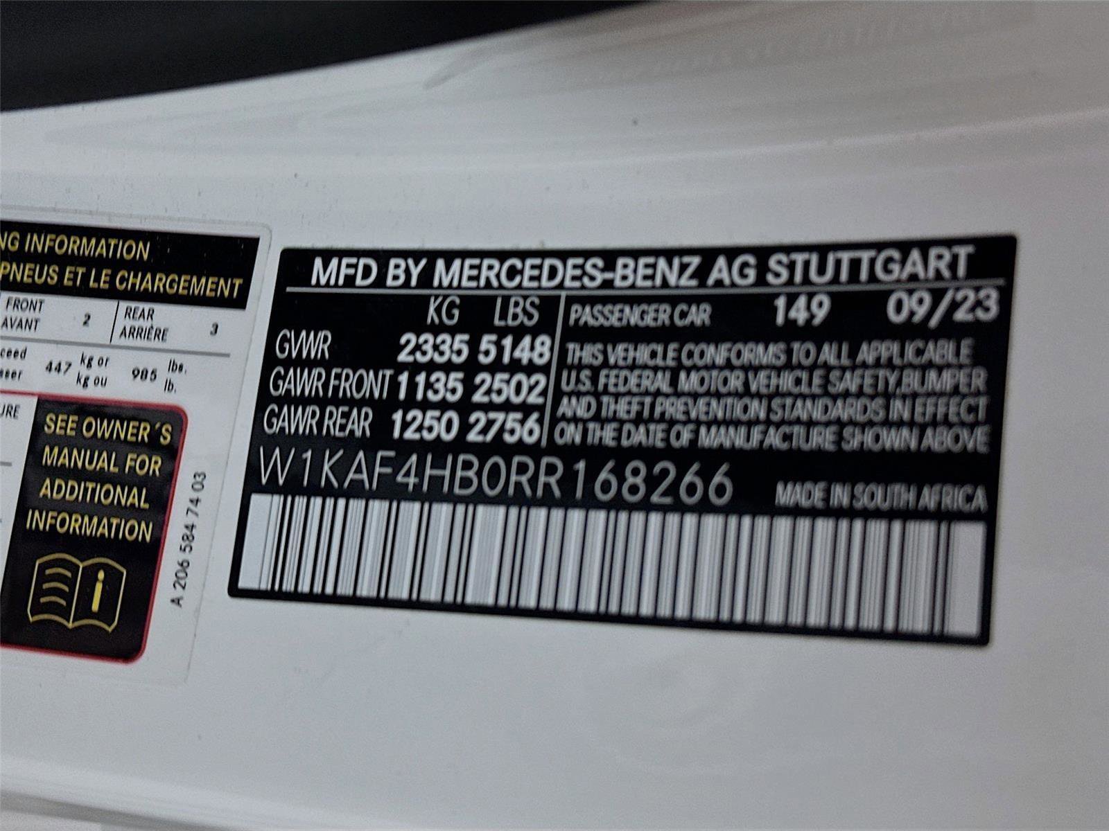 Certified 2024 Mercedes-Benz C 300 4MATIC Sedan image 6