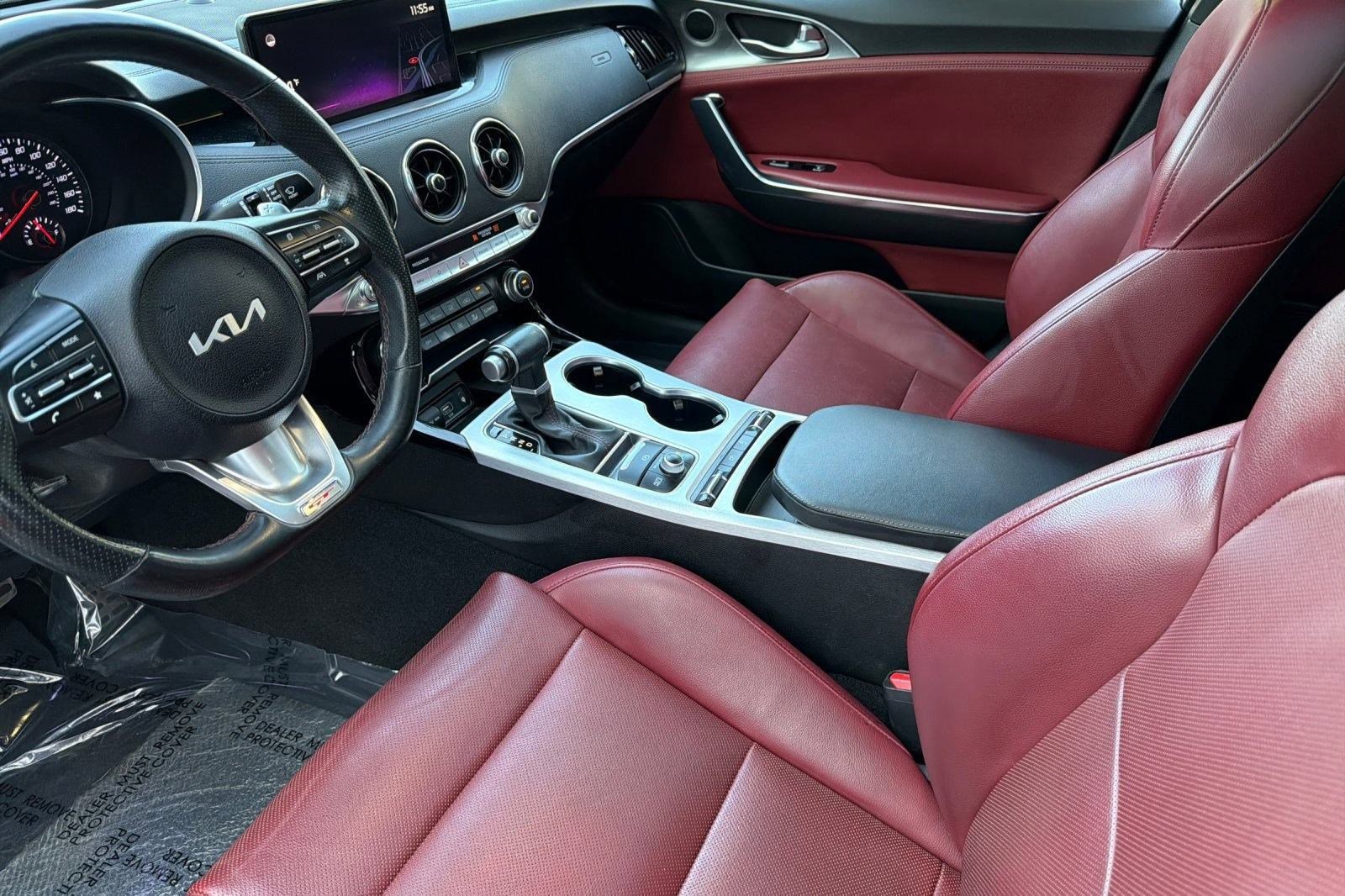 Used 2022 Kia Stinger GT1 w/ Red Interior Color Package image 22