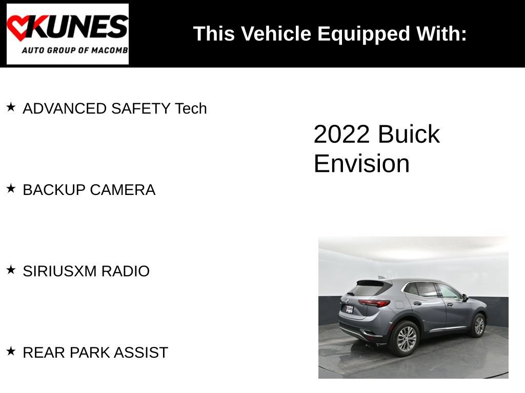 Used 2022 Buick Envision Preferred AWD/4WD image 3