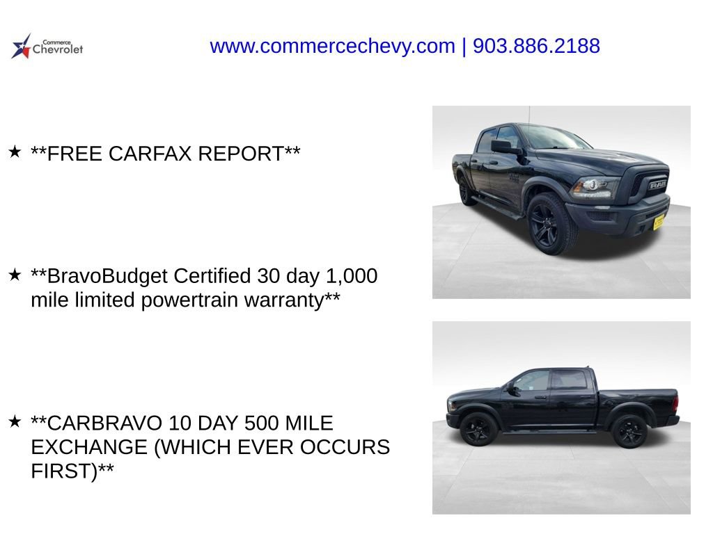 Used 2022 RAM 1500 Classic Warlock w/ Electronics Group image 4