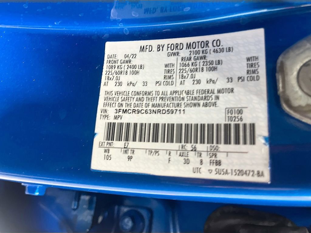 Used 2022 Ford Bronco Sport Outer Banks w/ Tech Package image 34