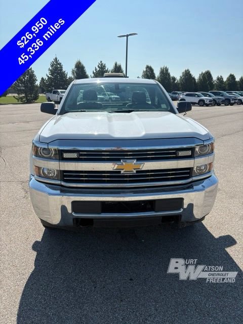 Used 2015 Chevrolet Silverado 2500 W/T w/ Snow Plow Prep Package AWD/4WD image 11