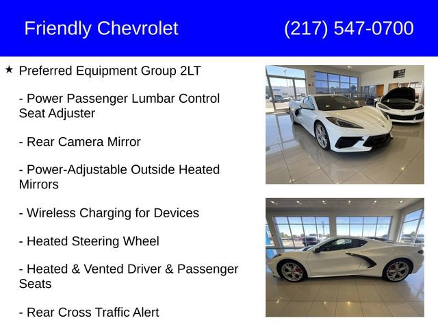 Certified 2021 Chevrolet Corvette Stingray Preferred Cpe w/ Z51 Performance Package RWD image 24