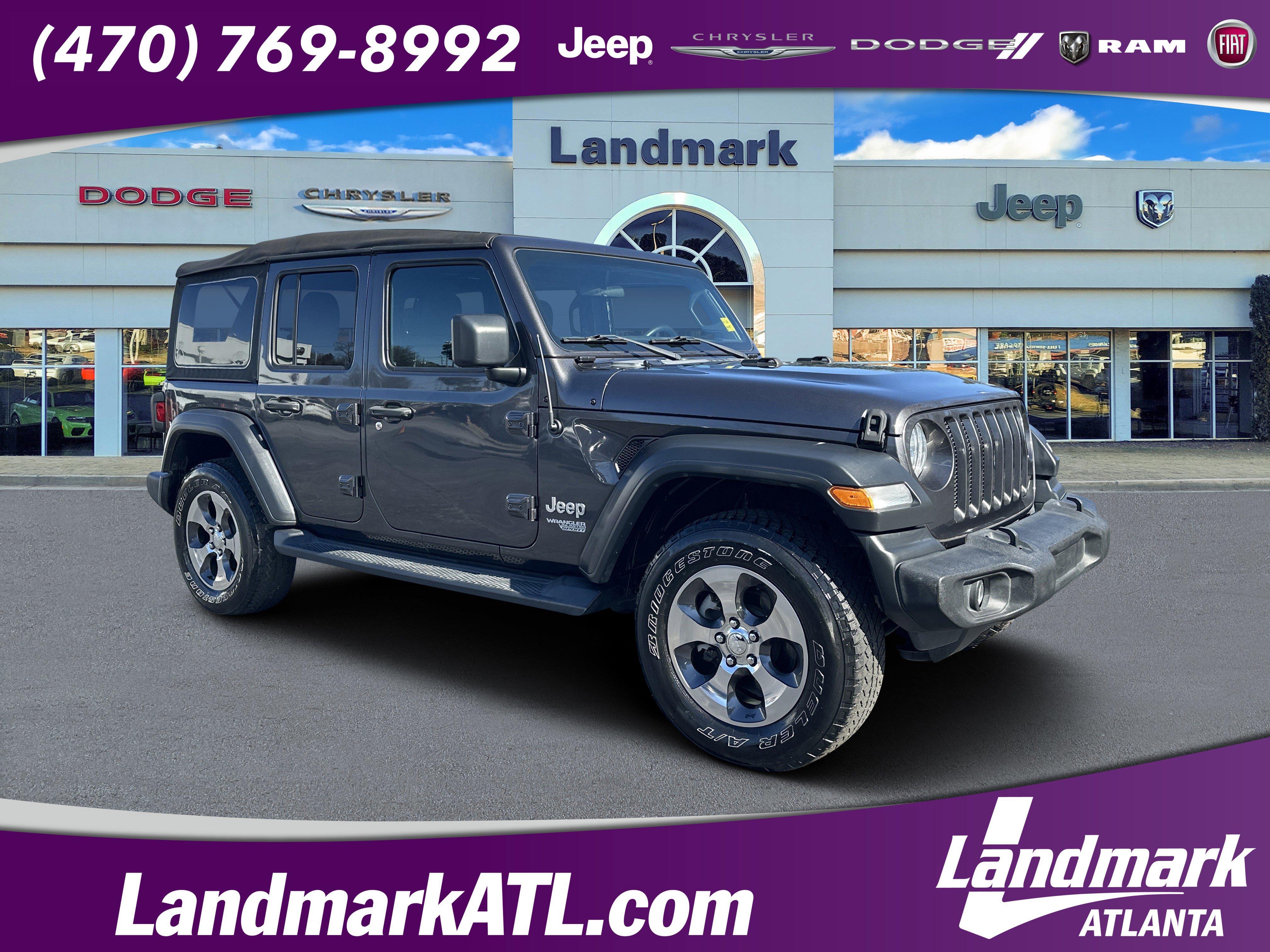 Used 2018 Jeep Wrangler Unlimited Sport