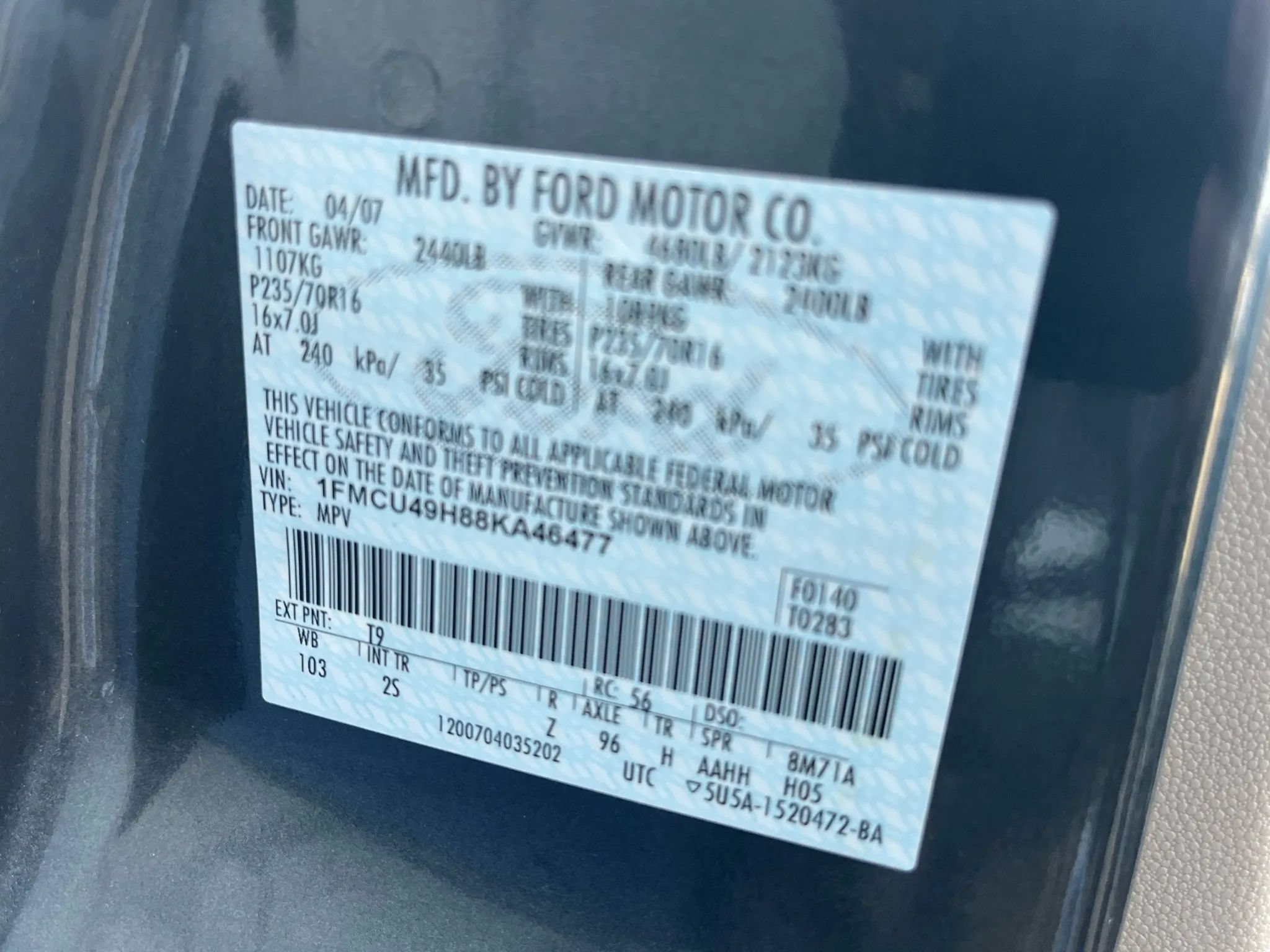 Used 2008 Ford Escape 2WD Hybrid image 16