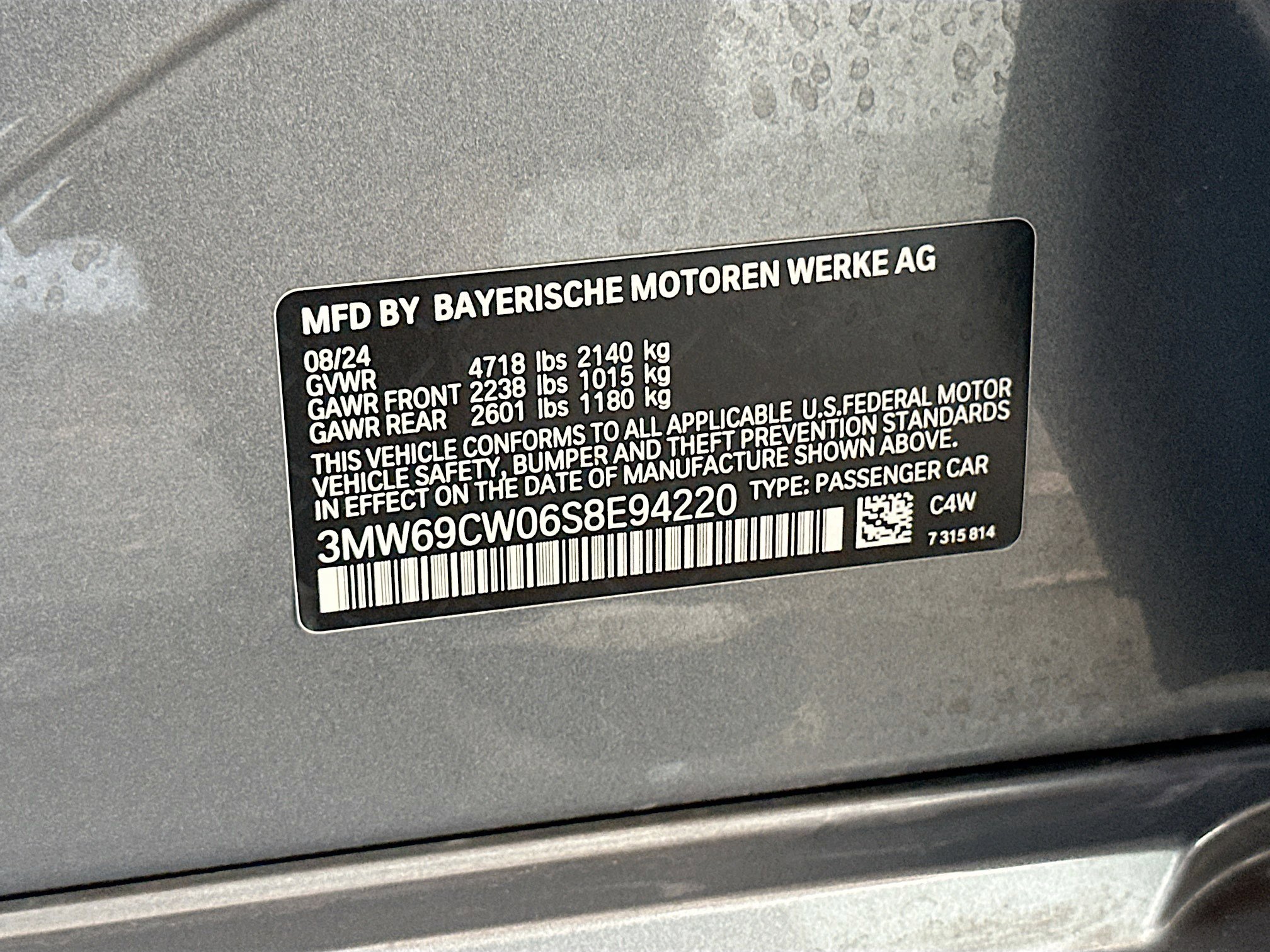 Certified 2025 BMW 330i Sedan w/ M Sport Package RWD image 35