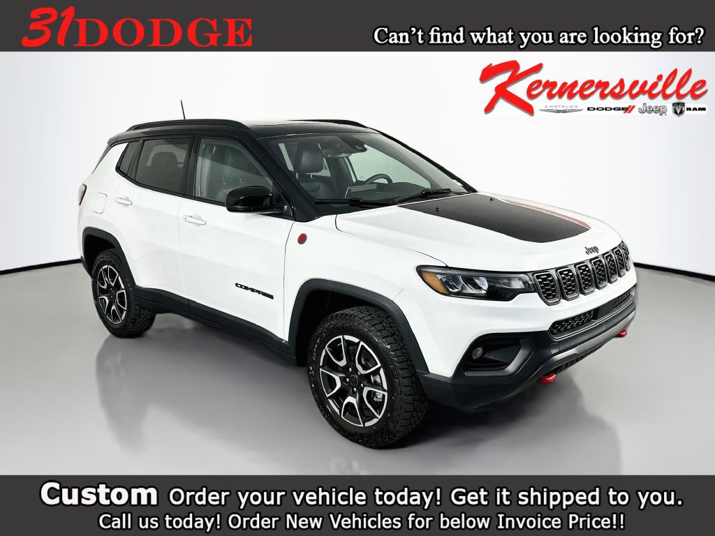 New 2026 Jeep Compass Trailhawk w/ Sun, Sound & Navigation Group