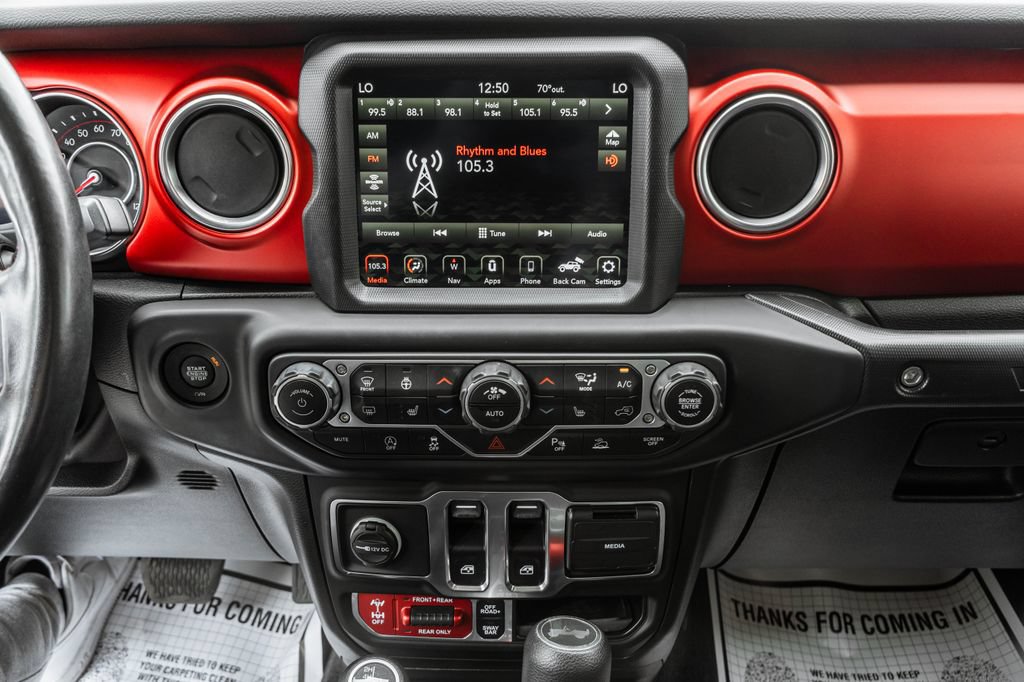 Used 2021 Jeep Wrangler Rubicon w/ Uconnect 4C Nav & Sound Group AWD/4WD image 17